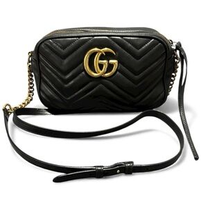 Gucci GG Marmont Camera Shoulder Chain Bag